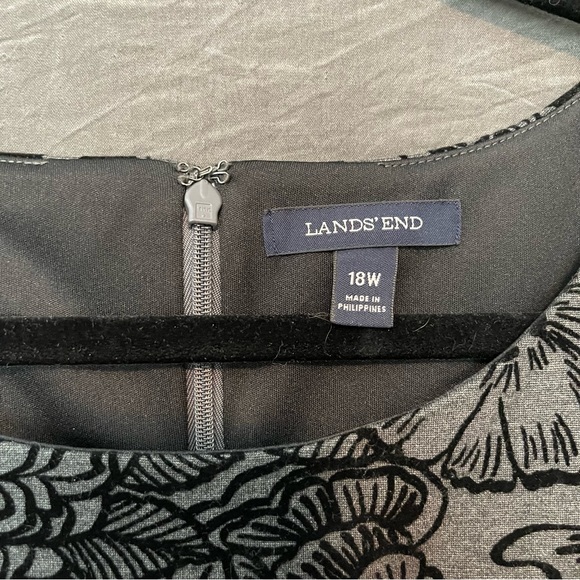 Lands End Ponte Shift Dress - Picture 6 of 6